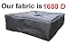 Do4U 1818" Square Black Sunshade Umbrella Base Weight Bag Up to 100lb