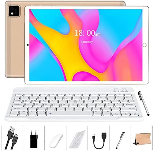 YOTOPT U10 Tablet 10 Zoll 4G LTE und WiFi, Android 11.0 Octa-Core ...