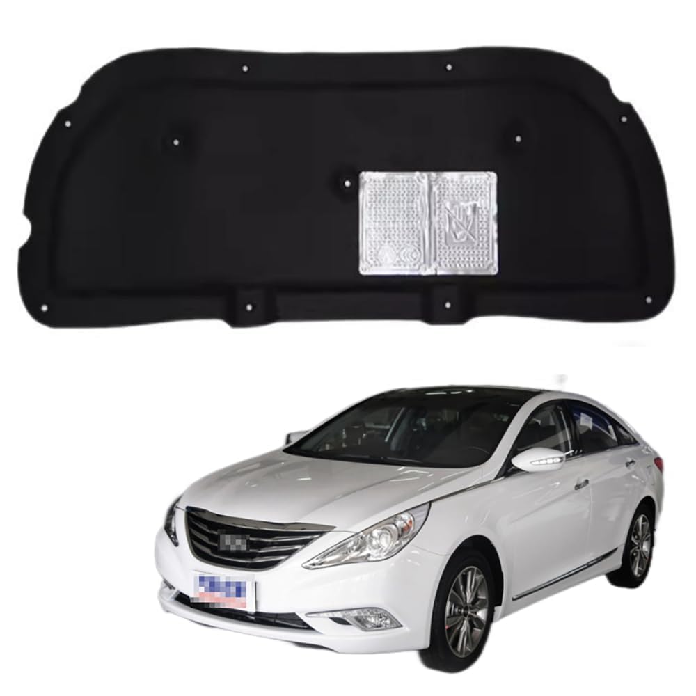 Cotone Isolante Acustico per Cofano Anteriore Auto,per Hyundai Sonata 2010-2015,Isolamento del Cofano del Cofano, Isolamento Acustico del vano Motore