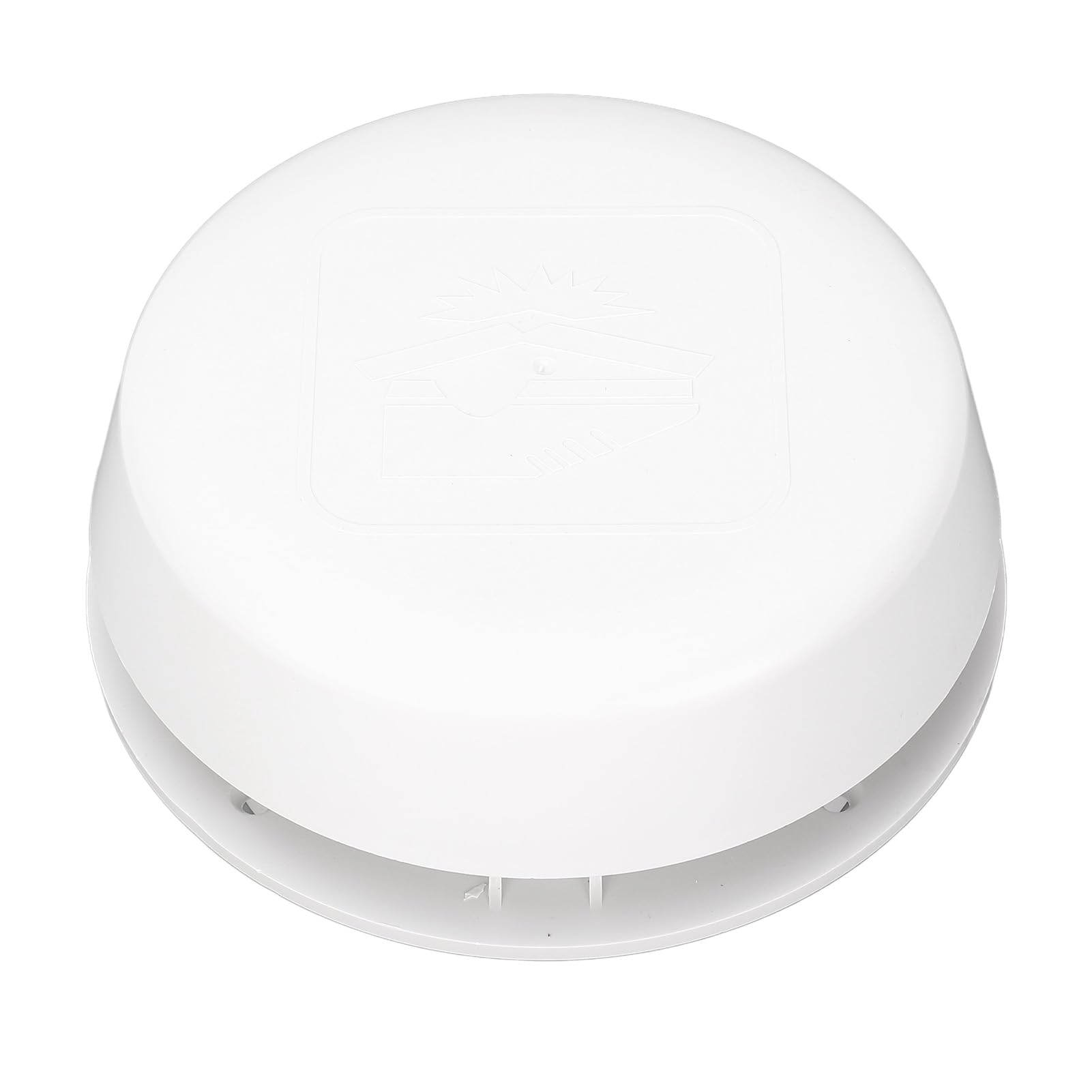 EBTOOLS Ventilación en forma de seta para techo de vehículos recreativos de 155 mm con pantalla de malla - Oxidación para vehículos marinos, autocaravanas y yates