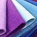 28pcs Thick 1.4mm Soft Felt Fabric Sheet Assorted Color Felt Pack DIY Craft Sewing Squares Nonwoven Patchwork (15x15cm)