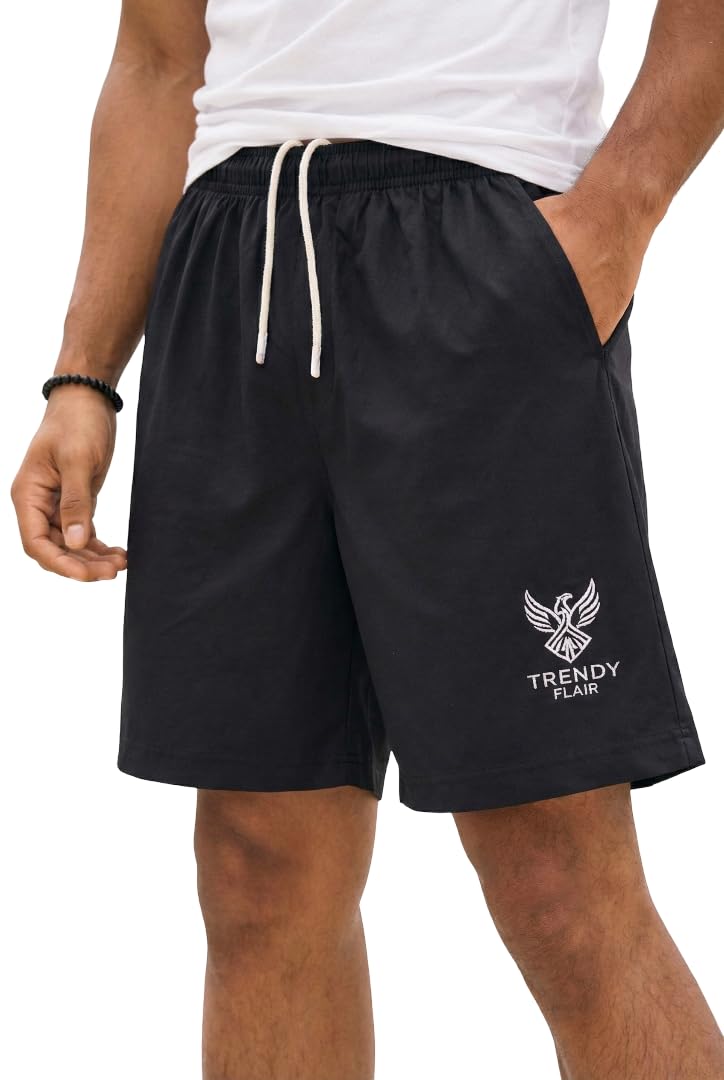 Trendy Flair | Solid Color Men & Women Regular Shorts Wear | Lycra Sports & Gym Wear | Casual Wear for Men & Women |-picture-17