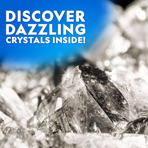 Image of National Geographic Gigantic Geode Kit - Break Open a Huge Geode with Crystals Inside, Earth Science Kit for Kids, Fun Geology Activity, Rock and Mineral Gift for Boys and Girls