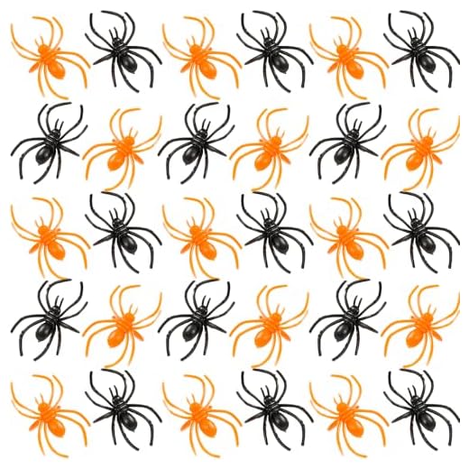 Spider Plastic Rings - 1" x 7/8", 30 Pcs