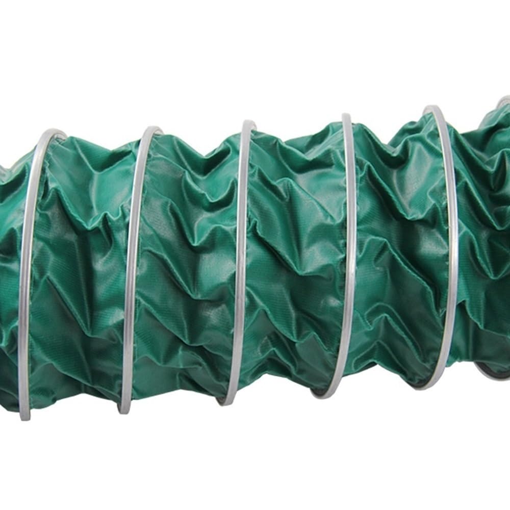 Tubo Flessibile per condotti HVAC da 10 a 60 cm - Condotto d'Aria ignifugo per sfiato asciugatrice e Ventilatore di Scarico, 1 m/3,3 Piedi, Perfetto per Uso Domestico e Commerciale.
