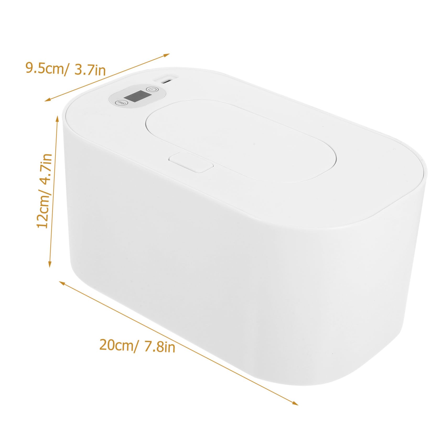 HAPINARY Baby Wipe Warmer Portable Wet Tissue Heater for Travel Safe Easy to Use for Newborns