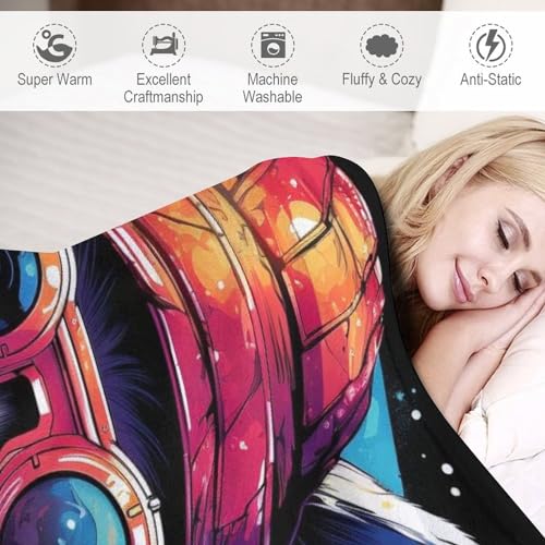 Couverture panda polaire pour des soirées cocooning sur le sofa