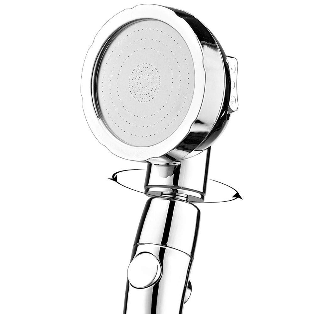 alcachofa de la ducha Cabezal de ducha con boquilla rociadora para baño, rociador de riego de alta presión con ahorro de agua, rotación de 360 grados, 3 modos