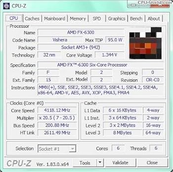Amazon.com: FX-6300 CPU Used 6-Core 6-Thread Desktop