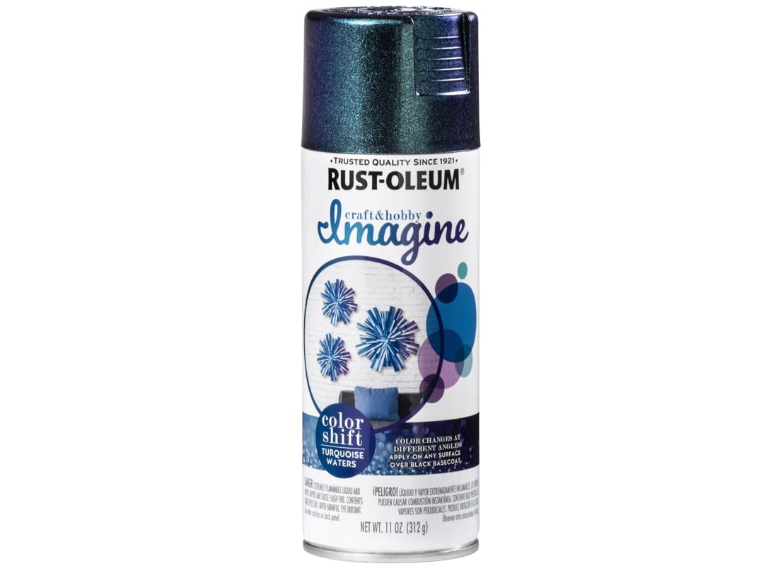 Imagine Craft & Hobby Color Shift Spray Paint Turquoise Waters 11 oz.