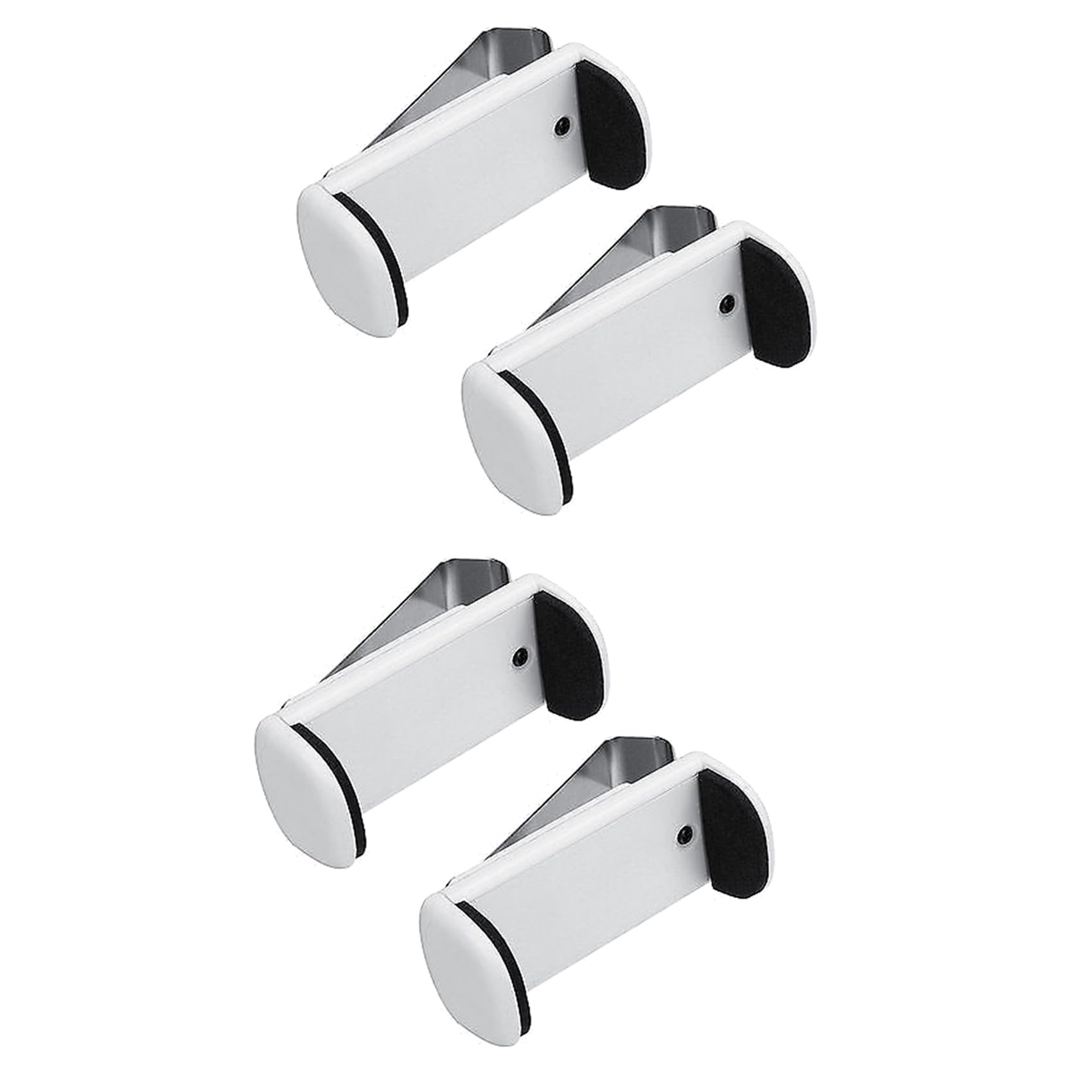 Jnchdghwa 4 Pcs Adjustable Car Sun Visor Clip Holder Garage Door Opener Clip for Remote Controls for