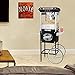 Great Northern Popcorn Company Black Paducah 8 Ounce Antique Popcorn Machine and Cart