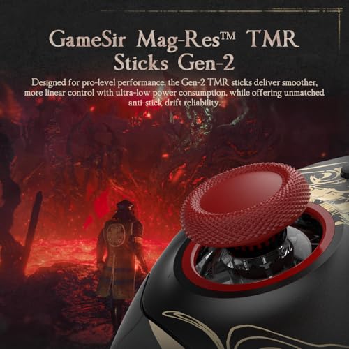 Image of GameSir G7 Pro 8K PC Wireless Controller, Nioh 3 - 8000Hz Polling Rate Wired & 2.4G, TMR Joysticks Anti-Stick Drift, Hall Effect Analog Triggers, Esports Gamepad for Windows PC with 3.5mm Audio