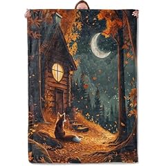 Forest Cabin and Fox