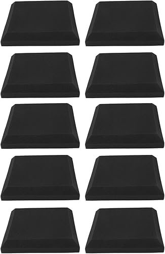 Miniatura 7 de 10pcs Sound Proof Foam Panels Flame Retardant Soft Grey Absorbing Acoustic Foam