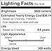 Satco S4959 130V 300 Watt PS25 Medium Base Light Bulb, Clear