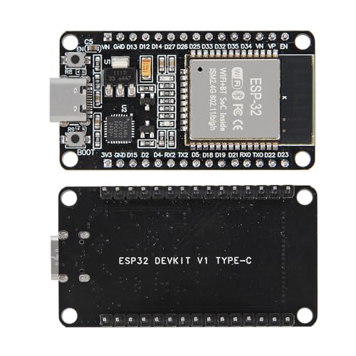 Image of AITRIP 4PCS USB-C ESP32 ESP-32 Development Board, CP2012 30Pin WiFi+Bluetooth Dual Core Type-C Interface 2.4GHz Dual Mode WiFi+Bluetooth Dual Core Microcontroller Support STA /AP /STA+AP