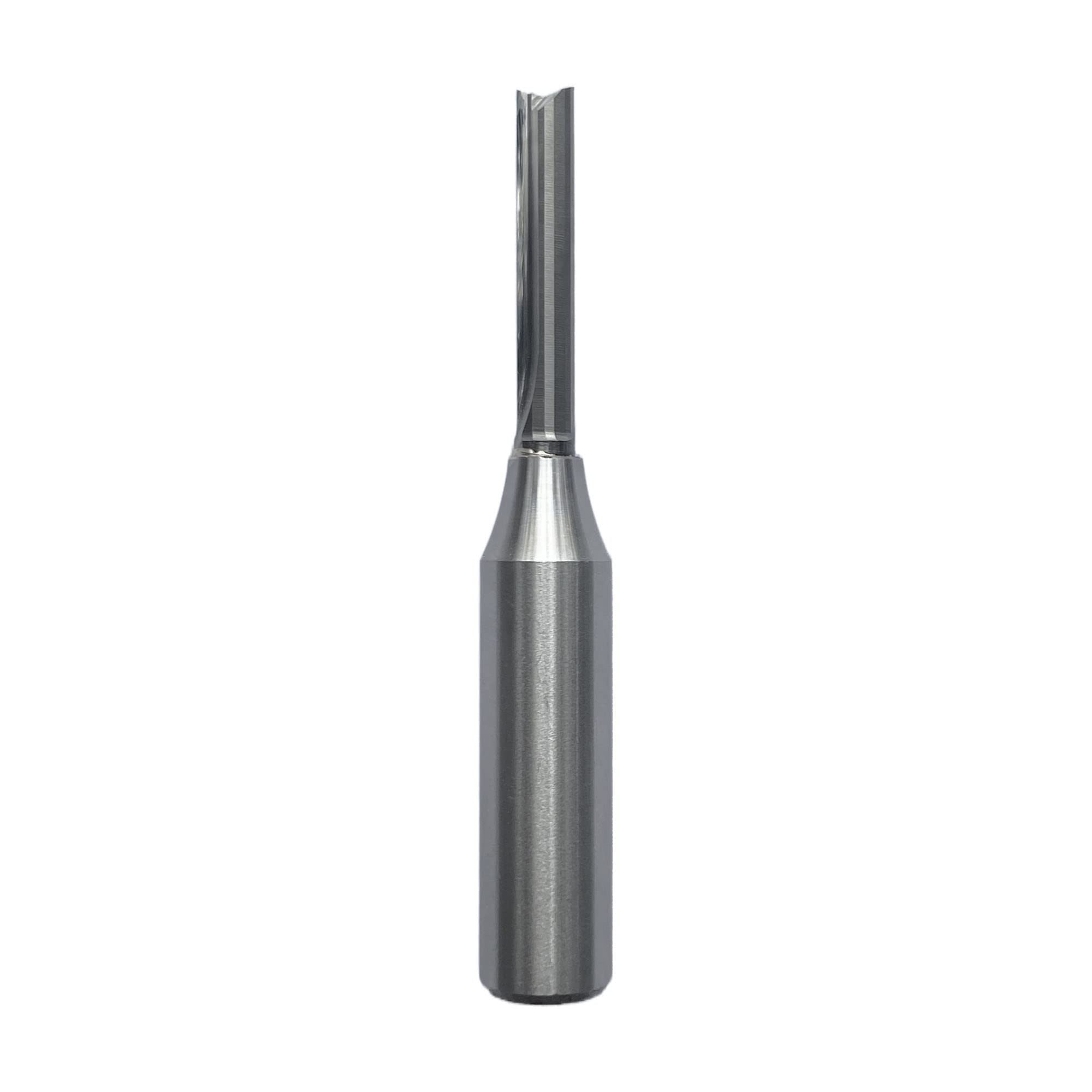CO-CUTTNER Straight Router Bits Solid Carbide Insert with 1/2-inch Shank, 7/32" Dia. for Routers Slotting Grooving Industrial Grade