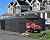 SHPAI 12x25 FT Outdoor Metal Garage Sheds, Large Steel Carport Storage Shed with 2 Lockable Doors, Outdoor Large Car Shelter for Car, Truck, Bike, Tool and Lawnmower -Dark Grey