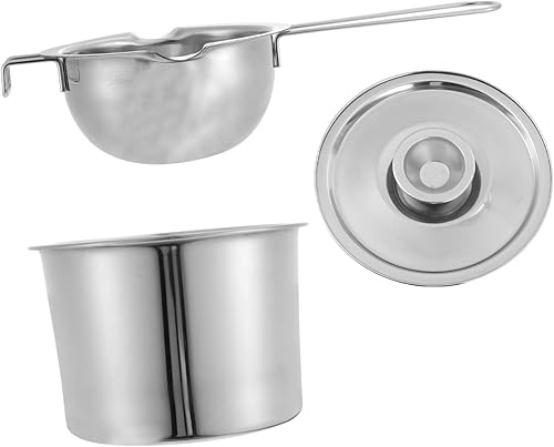 Olla de fusión de chocolate de la caldera doble del pote de fusión del acero inoxidable Mini metal del pote del chocolate de fusión pequeña caldera