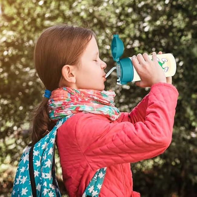 Motivational Students 12oz Kids Green Bottle ¨C ¡°You¡¯ve Got This¡± ¨C School Day, Sports Activity