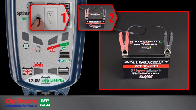 Amazon.com: OptiMATE Lithium 4s 0.8A, TM-471, 8-step 12.8V 0.8A