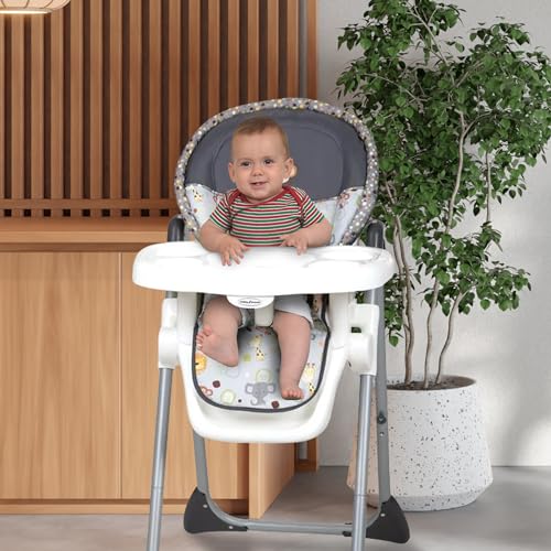 Image of Baby Trend Sit-Right High Chair, Bobble Heads