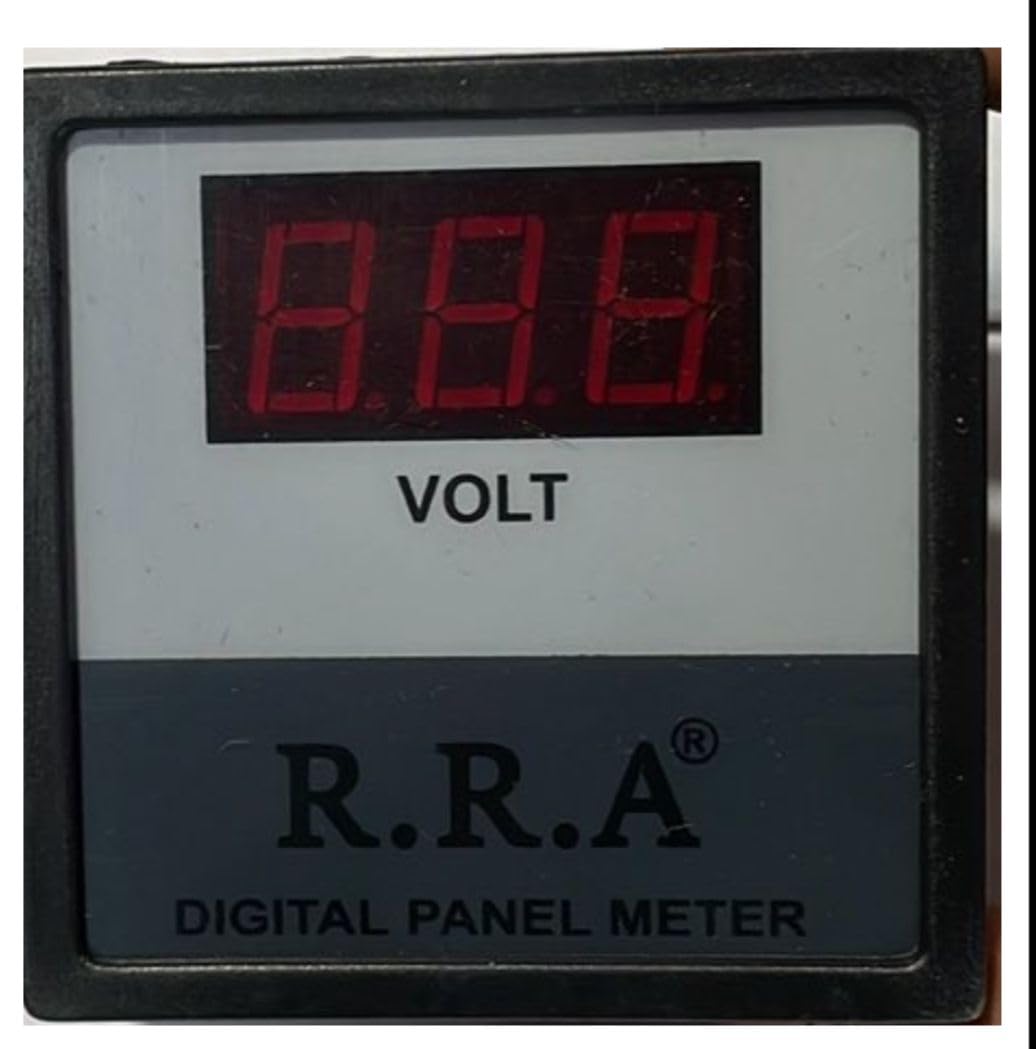 72mm AC Digital Voltmeter Panel Meter | LED Voltage Display Meter for Electrical Panels, Control Panels, Industrial & Power Monitoring Applications-image-2