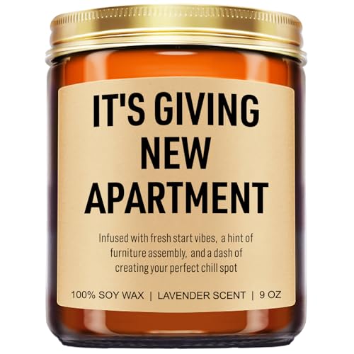 Younift Funny Housewarming Candle