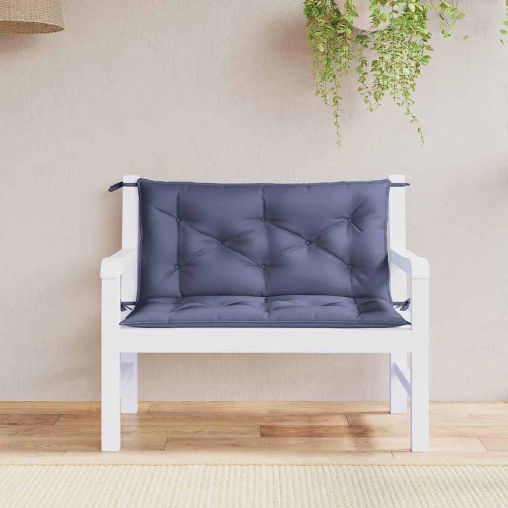 Coussins de Banc de Jardin Lot de 2 pour Soulager une Assise Dure