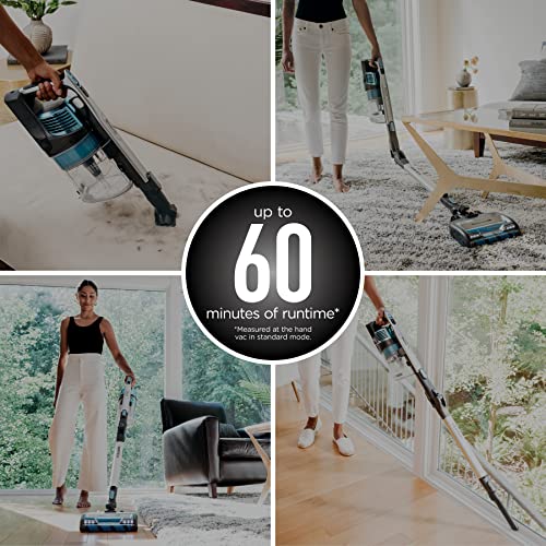Image of Shark Vertex Cordless Stick Vacuum | Powerful Suction, 60min Runtime, No Hair Wrap | HEPA Filter, XL Dust Cup, DuoClean PowerFins, MultiFLEX Wand | Crevice Tool & Pet Multi-Tool | Silver | IZ464H
