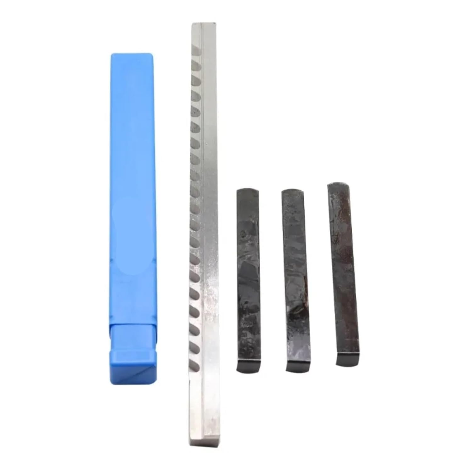 1PC 18mm E Push-Type Keyway Broach Metric Sized HSS Broach Cutting Tool Knife with 3pcs Shims for CNC Machine