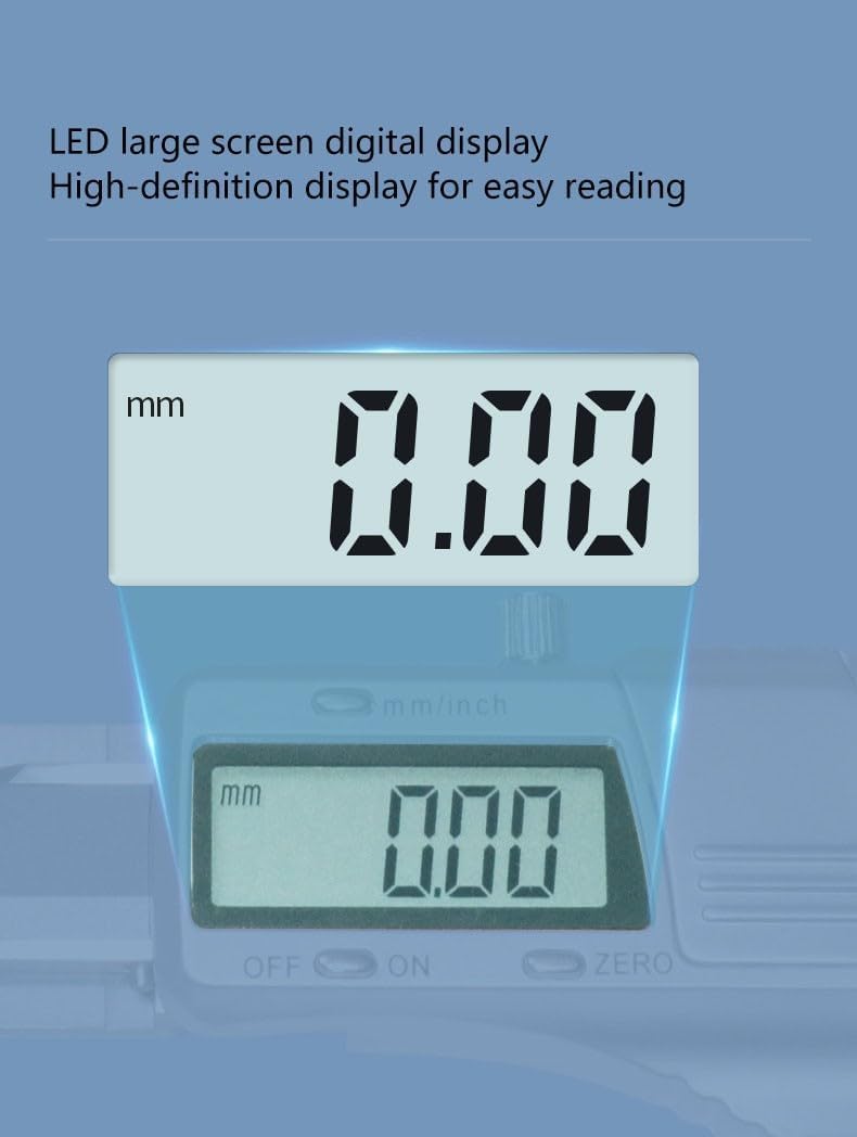 45 Degrés 0-10mm Jauge De Chanfrein Numérique en Acier Inoxydable Chanfreinage Vernier Outil De Mesure De Chanfrein électronique, 15°