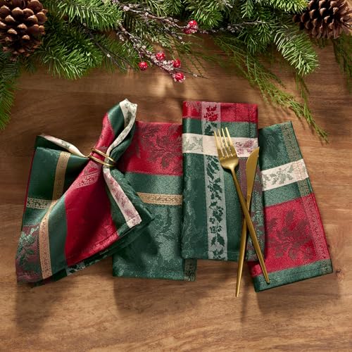 Servilletas Jacquard Navideñas de 4 Unidades miniatura 2