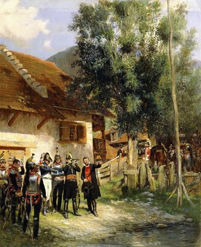 Tableaux Graffiti Art Mural Jean Baptiste Edouard Detaille impression moderne 60x90cm