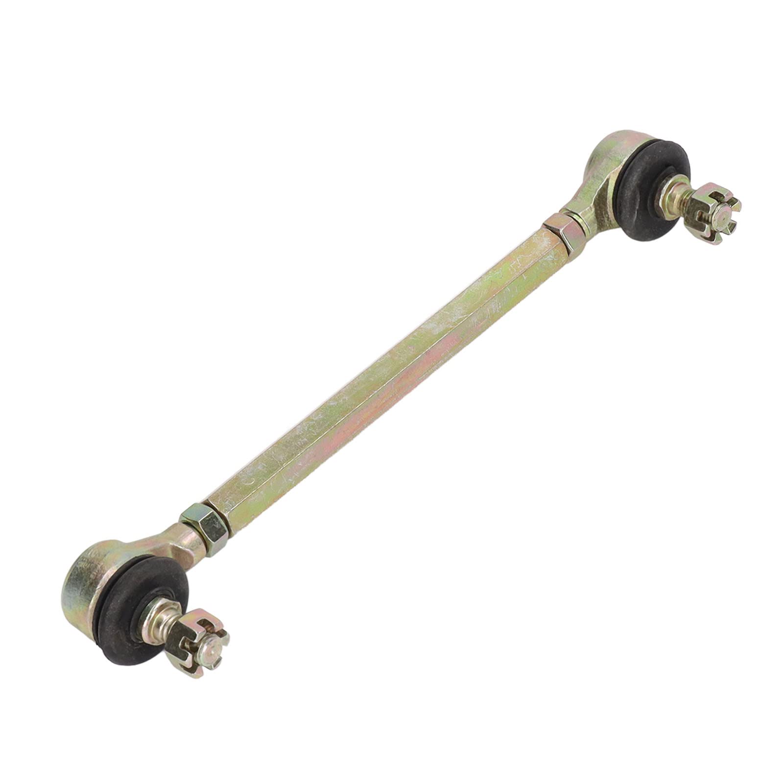 Keenso Zespół Drążka Kierowniczego z Przegubem Kulowym, długość 150 Mm, Gwint 10 Mm, Stal Stopowa do Quadów ATV o Pojemności 50 Cm3, 70 Cm3, 90, 110, 125, 150, 200