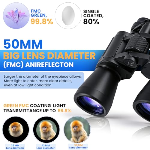 Binoculares Zoom 10-180x100 para Adultos miniatura 4
