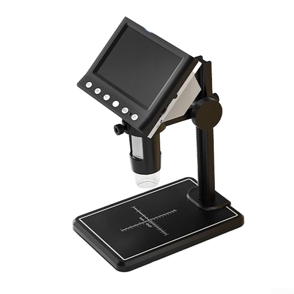 Microscopio Industriale Metallo con Display HD 4.3"