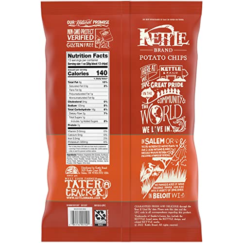 Kettle Brand Potato Chips Backyard Barbeque, 13 Oz #TOP4