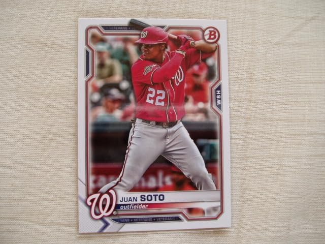 フアン・ソト【Juan Soto】◇2021 topps bowman ワシントンナショナル フアン・ソト【Juan Soto】◇2021 topps bowman ワシントンナショナル