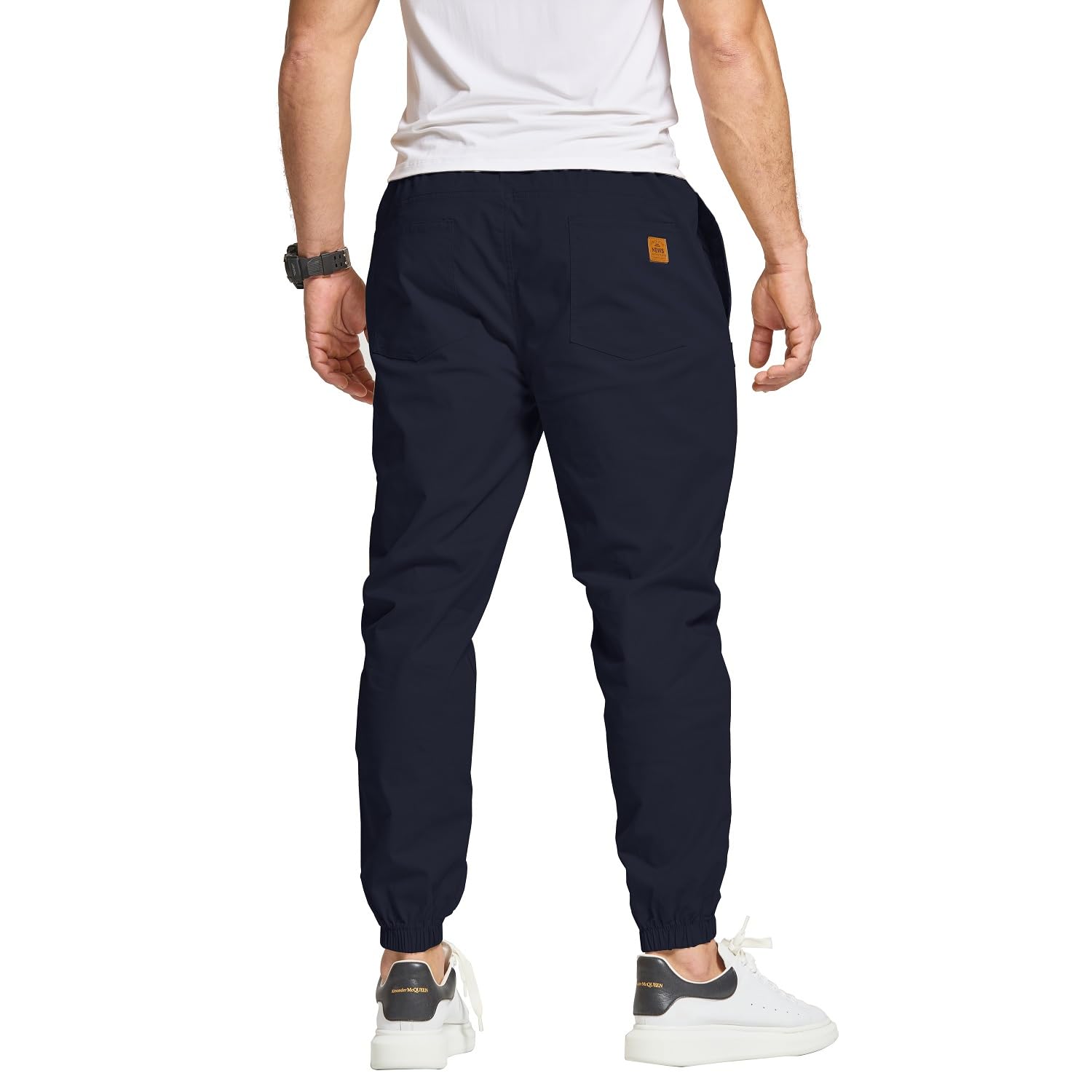 ZOXOZ Pantalon de Travail Homme Pantalon Cargo Homme Pantalon Jogging Slim Fit Coton Casual Jogging Sport Pantalon avec Quatre Poches