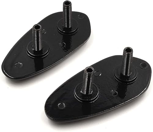 AfterMokit - Placa base de repuesto para Yamaha R1 2000-2014 con diapasones grabados, color negro