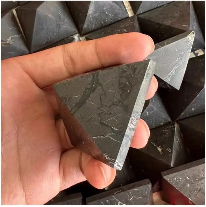 1pcs 6cm Crystal Black Quartz Stones