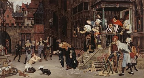 Cuadros lienzos de 60x90cm: la pintura Il ritorno del figliol prodigo de Jacques para decoración
