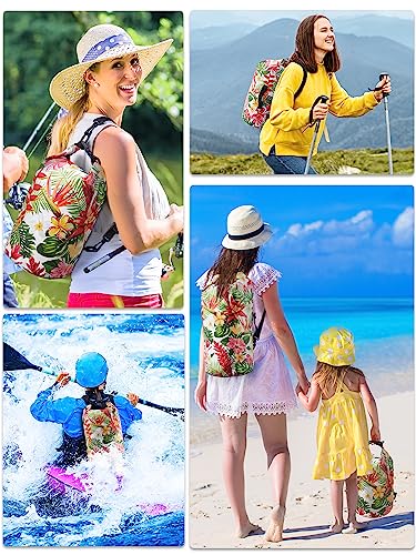 Image of HEETA Waterproof Dry Bag for Women Men, 5L /10L /20L /30L /40L Roll Top Lightweight Dry Storage Bag Backpack with Emergency Whistle for Travel, Kayaking, Boating, Camping, Beach, Cruise Ship Essentials