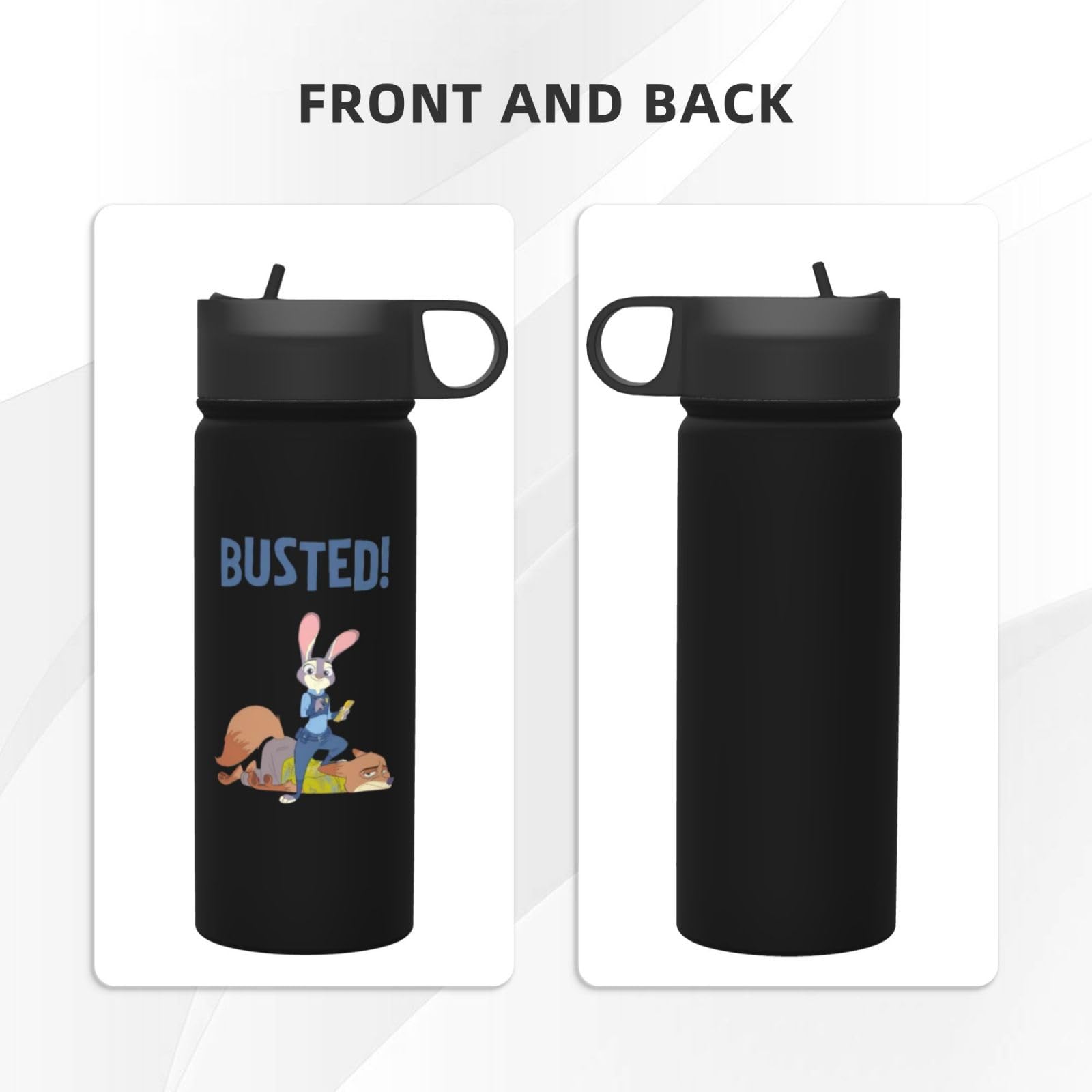 Amazon | ズートピア ニック・ワイルド 水筒 直飲み 魔法瓶 マグボトル