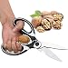 Multifunction Kitchen Shears Stainless Steel Heavy Sharp Scissors Nut Cracker Opener