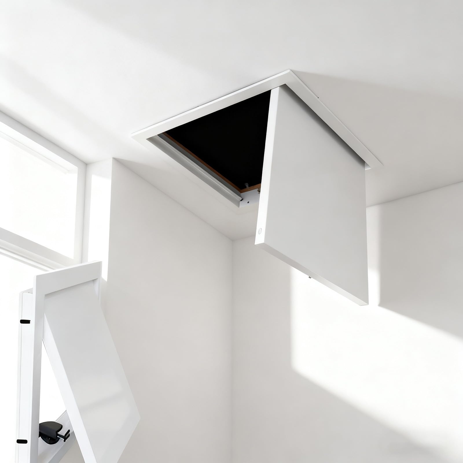 ApuaVireo&Co Sanitär-Zugangsplatte für Trockenbau, Zugangstür, abnehmbare Wandfliesen, Decken-Zugangsplatte, Metallschrank, Zugangsloch, Abdeckung, Wandzugangsplatte (grau, 55 x 20 cm)