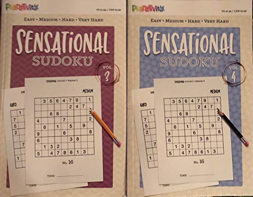Sensational Sudoku Puzzles Set of 2