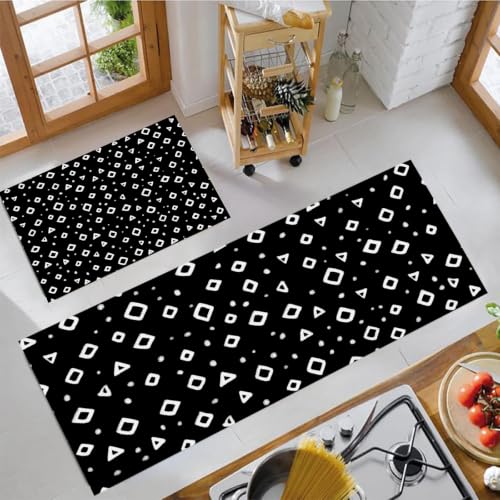 Alfombras de cocina estilo bohemio de rombos para transformar la decoración de tu hogar 4